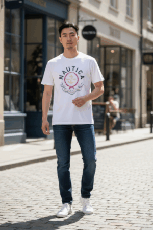 playera nautica hombre Playera Nautica