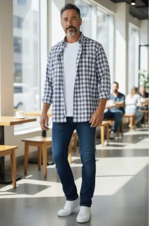 camisa_kirkland_cuadros Camisa de Vestir KIRKLAND