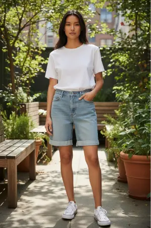 Short de Mezclilla DKNY